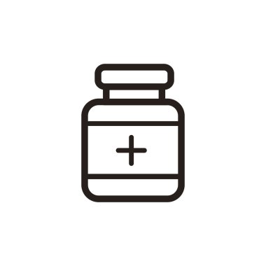 Tablet şişe simgesi