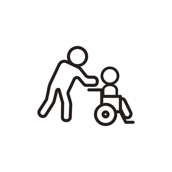 Disabled icon sign — Stock Vector