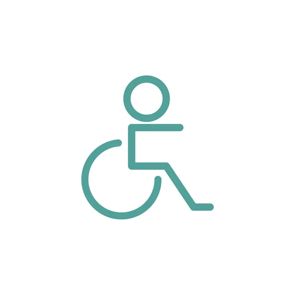 Disabled icon sign — Stock Vector