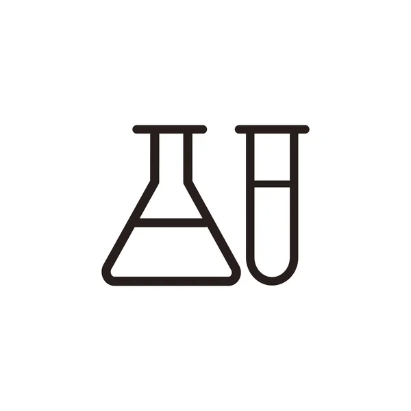 Flask значок знак — стоковий вектор