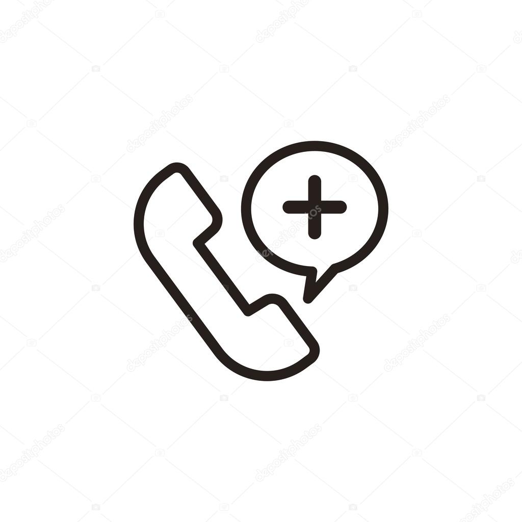 Emergency call icon