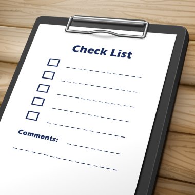 checklist clipboard illustration clipart