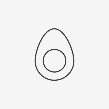 yumurta anahat simgesini