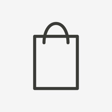 çanta anahat simgesini