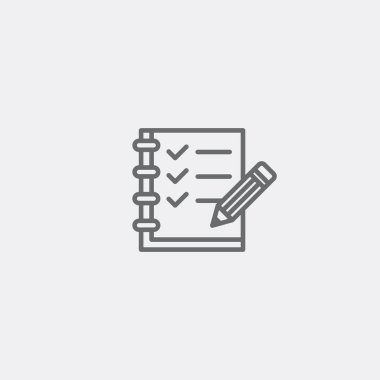 document outline icon clipart