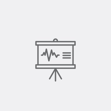 projektörü ekran simgesi