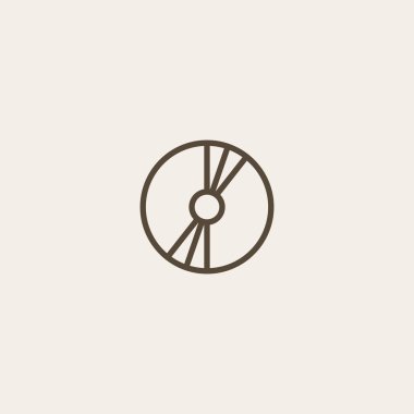 CD dvd anahat simgesini