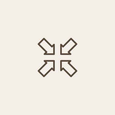 Küçültme simgesini işaret