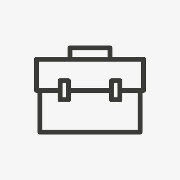 Икона делового портфеля — стоковый вектор