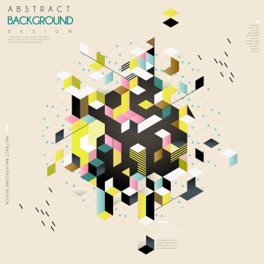 Soyut Arkaplan Tasarımı