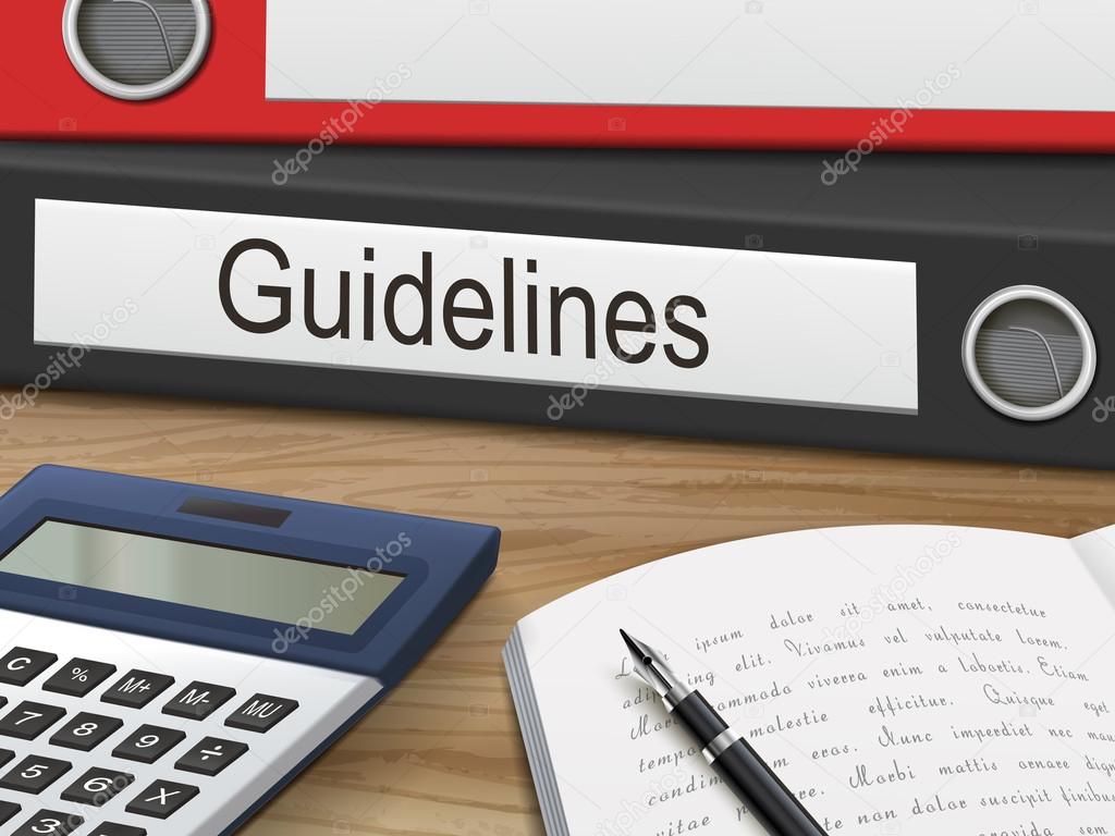 guidelines on binders 
