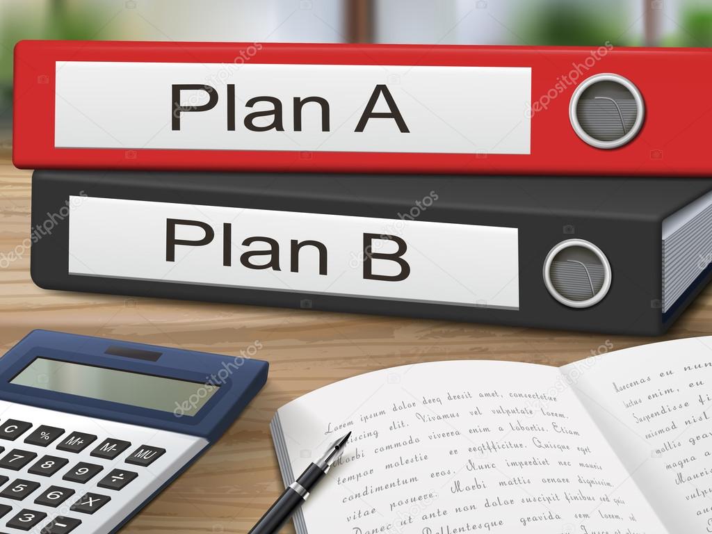 plan A and plan B binders