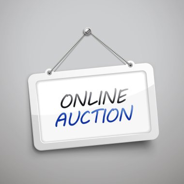 işareti asılı online açık artırma