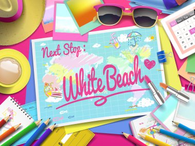 White Beach harita üzerinde