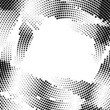 soyut noktalı deseni