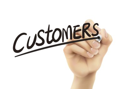 elle yazılmış müşteriler