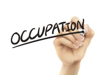 elle yazılmış işgal