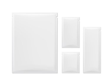 blank package set clipart