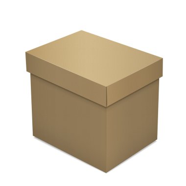 boş karton kutu