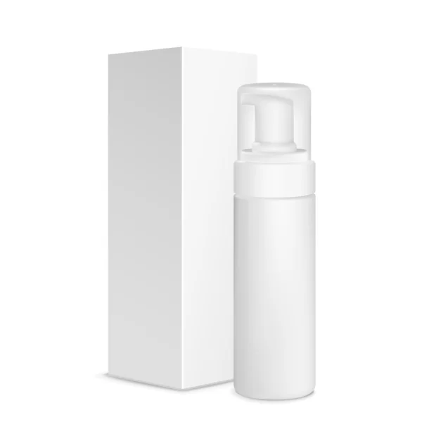 Confezione di cosmetici in bianco — Vettoriale Stock