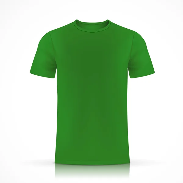 Green T-shirt template Royalty Free Stock Vectors