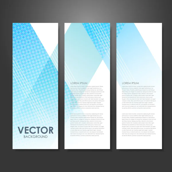 Banner pubblicitario di design moderno — Vettoriale Stock