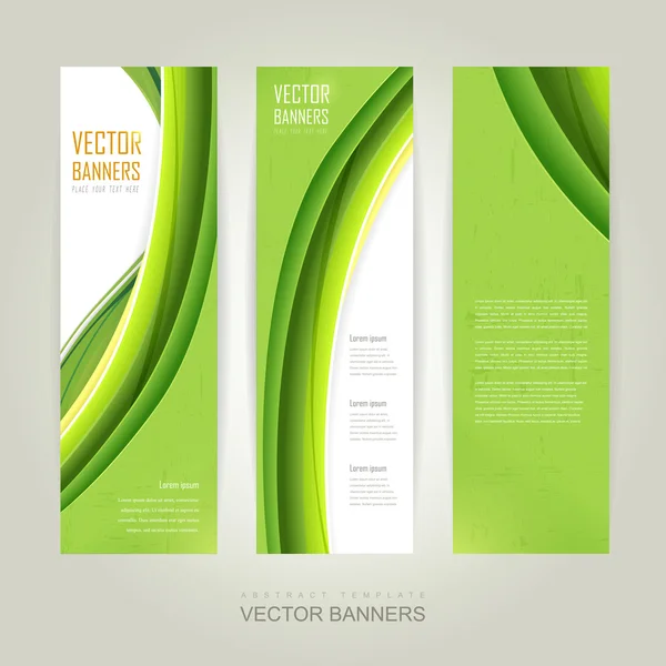 Ecology concept background banner design — Stock Vector