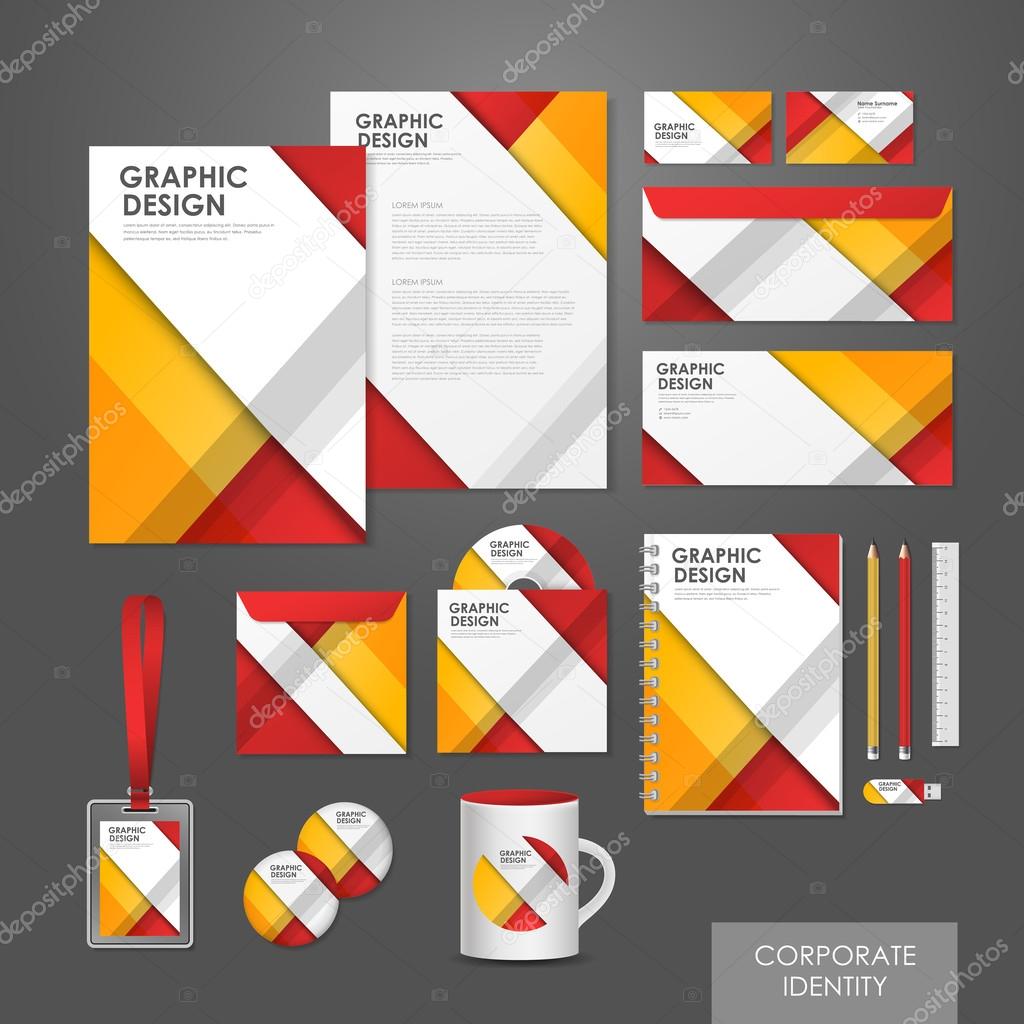 creative corporate identity set template