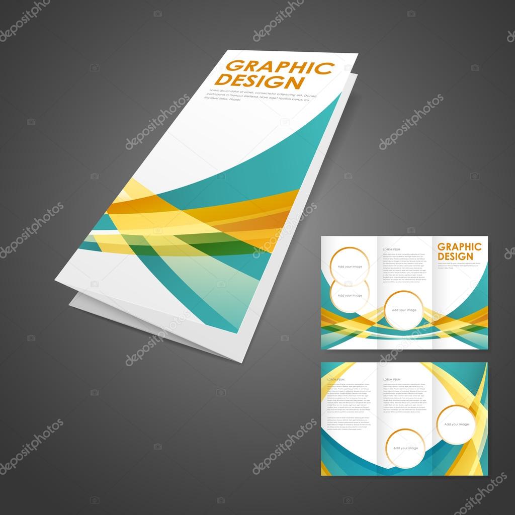 abstract modern brochure template