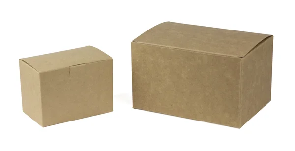 Фото картонных коробок — стоковое фото