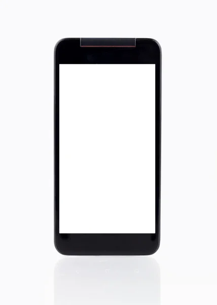 Photo of smart phone with blank screen — Stock Photo, Image