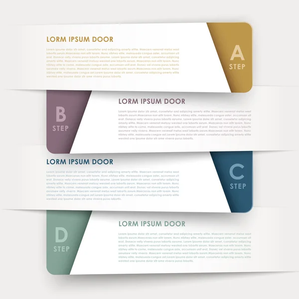 Design moderno banners template elementos infográficos — Vetor de Stock