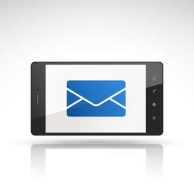 cep telefonunuzda e-posta simgesi 