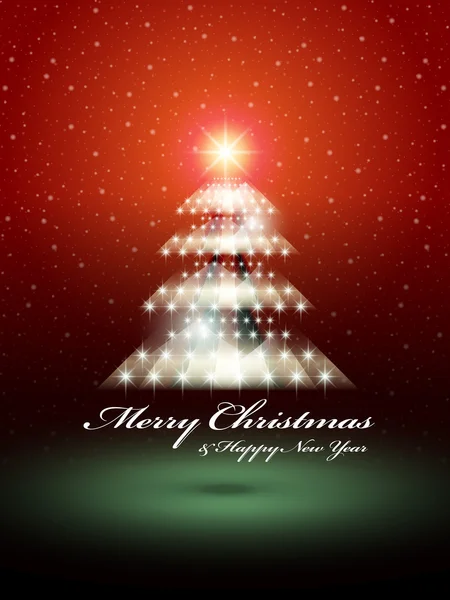 漂亮的圣诞树 — 图库矢量图片