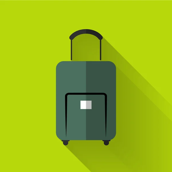 Ícone de bagagem de design plano colorido —  Vetores de Stock