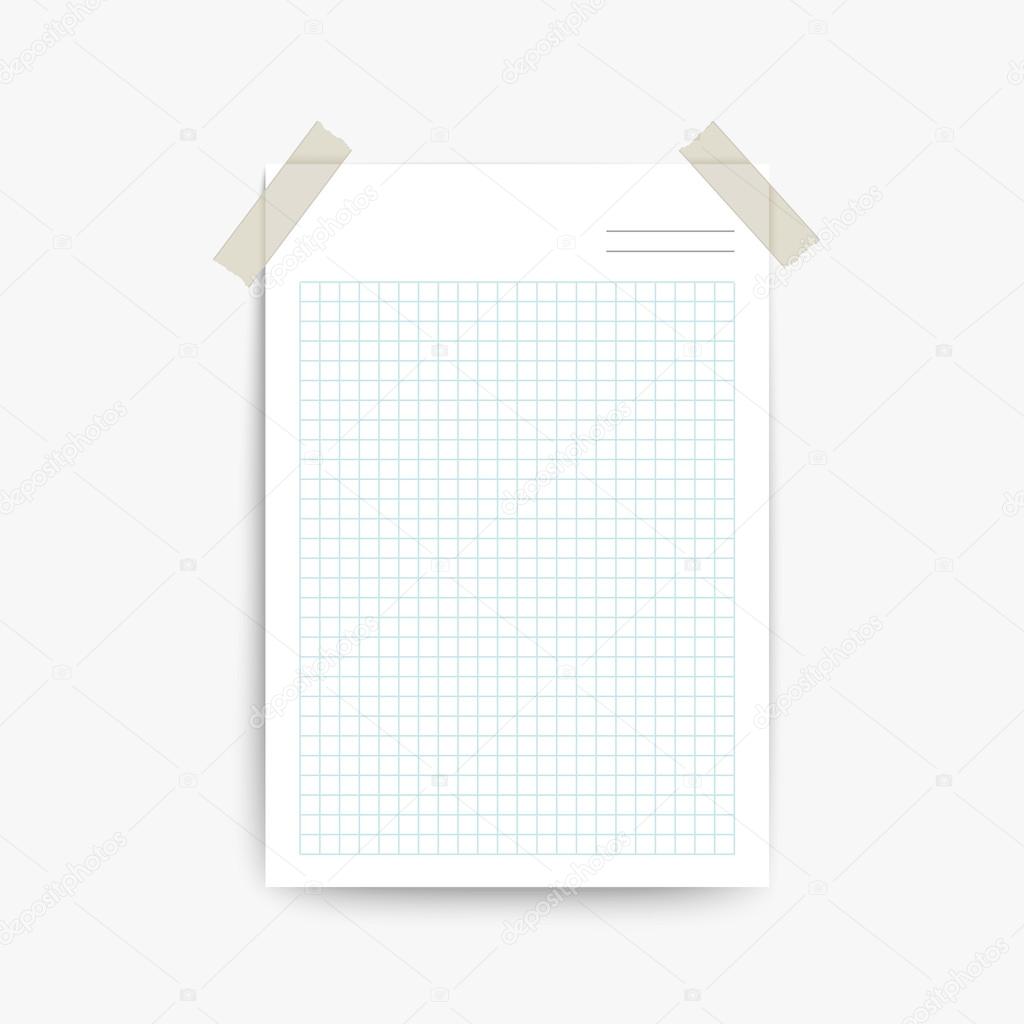 blank note paper template