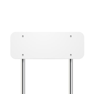 Boş yol işareti şablonu