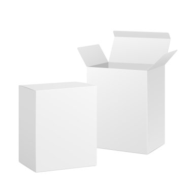 açık ve kapalı boş kutuları