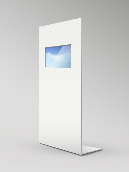 рекламные стенды из чистого металла
 