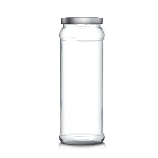 Frasco de vidro vazio —  Vetores de Stock