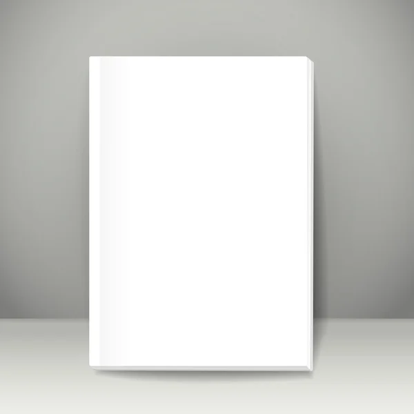 Cuaderno en blanco — Vector de stock