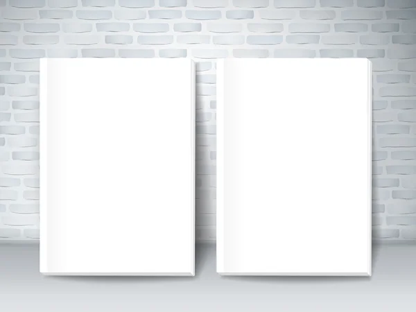 Libretas en blanco conjunto — Vector de stock