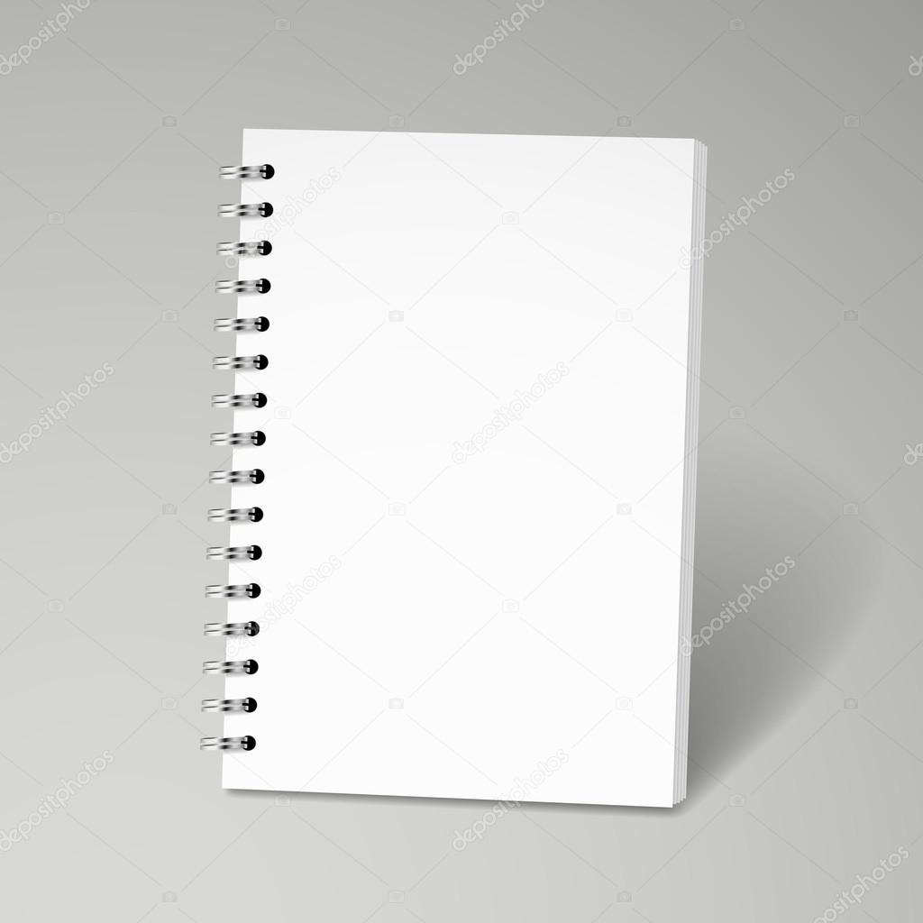 blank note book 