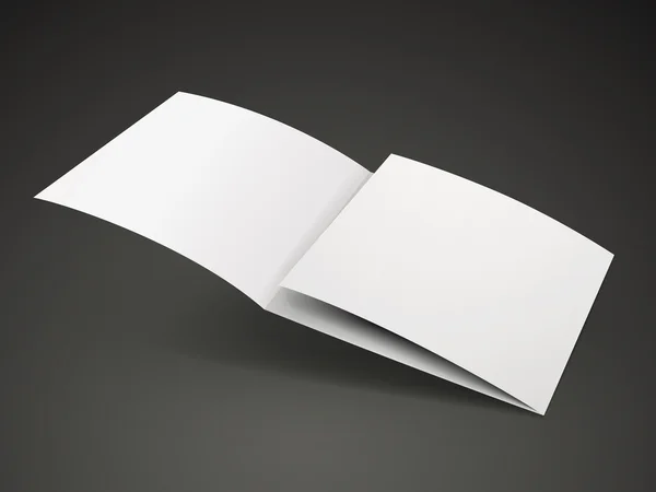 Otwórz szablon broszura tri-fold — Wektor stockowy