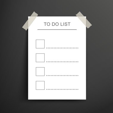 Yapılacaklar listesi boş