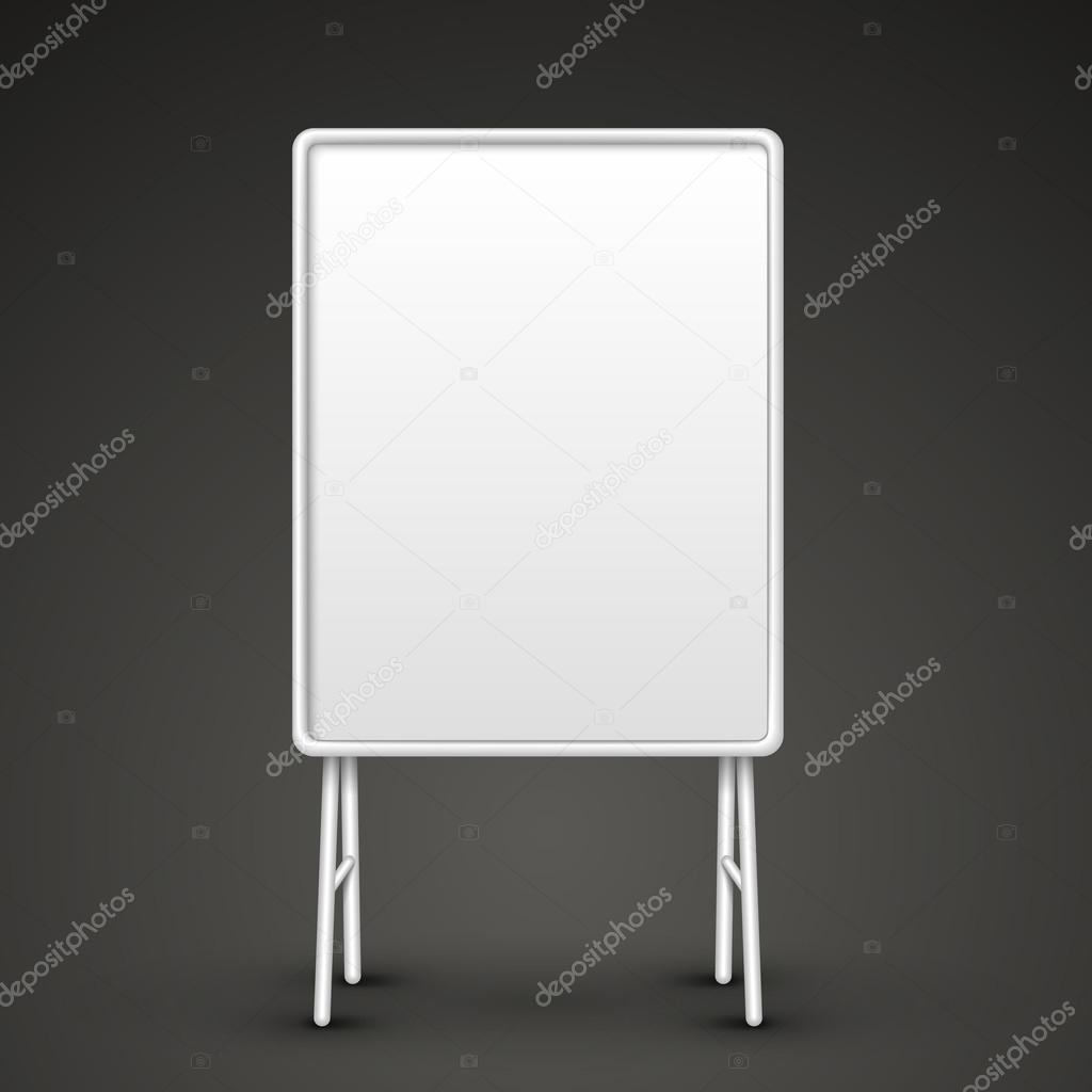 blank metal sandwich board 