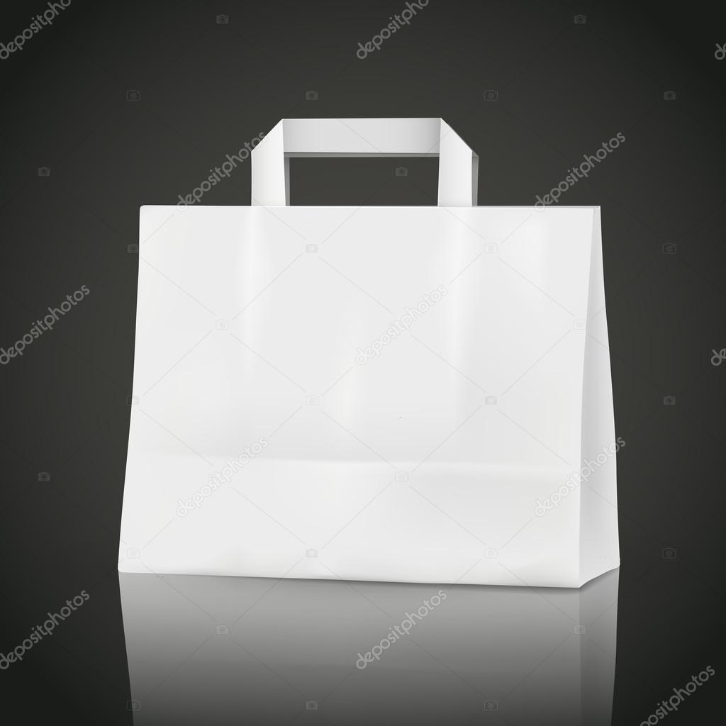 3d blank shopping bag