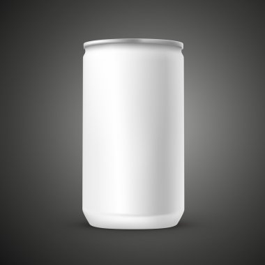 boş alüminyum kutu şablonu 