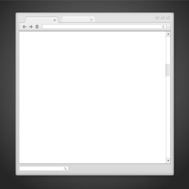 boş web sayfası