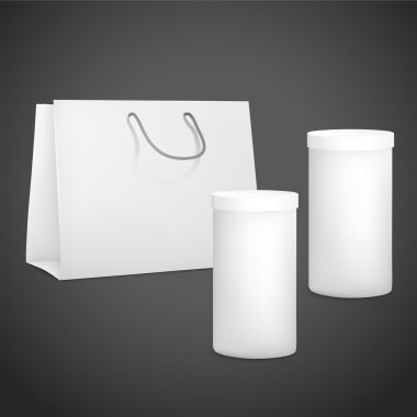 boş alışveriş kağıt torba ve ambalaj